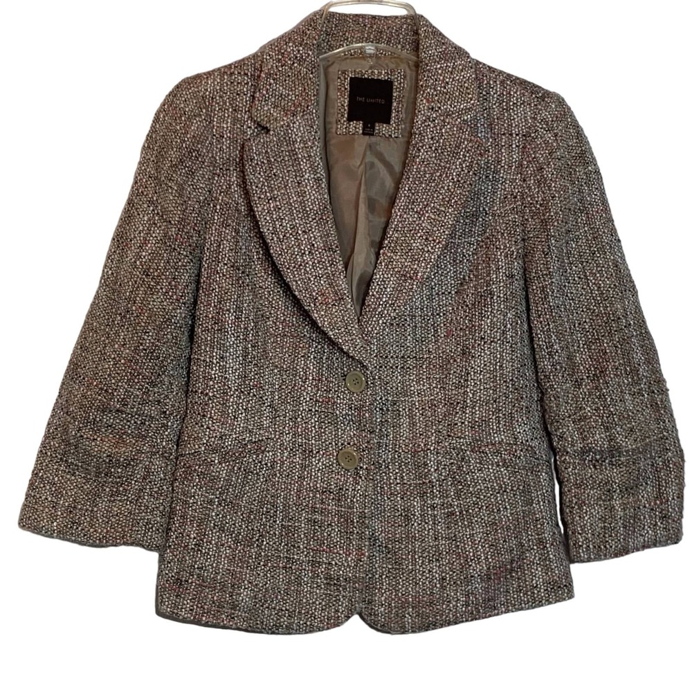 EUC The Limited Woven Blazer Ladies Size Small